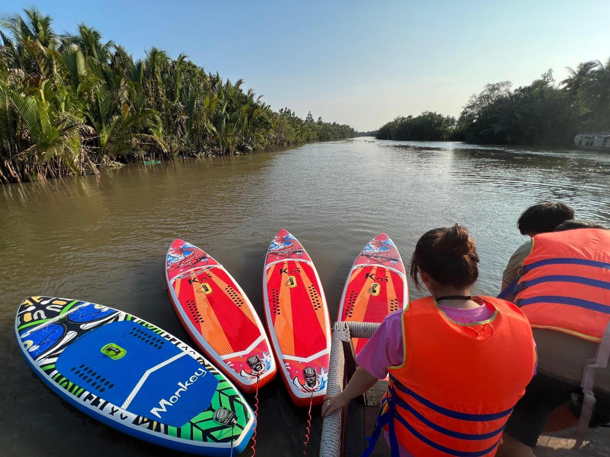 Hide Away Bungalows In Ben Tre City Extérieur photo