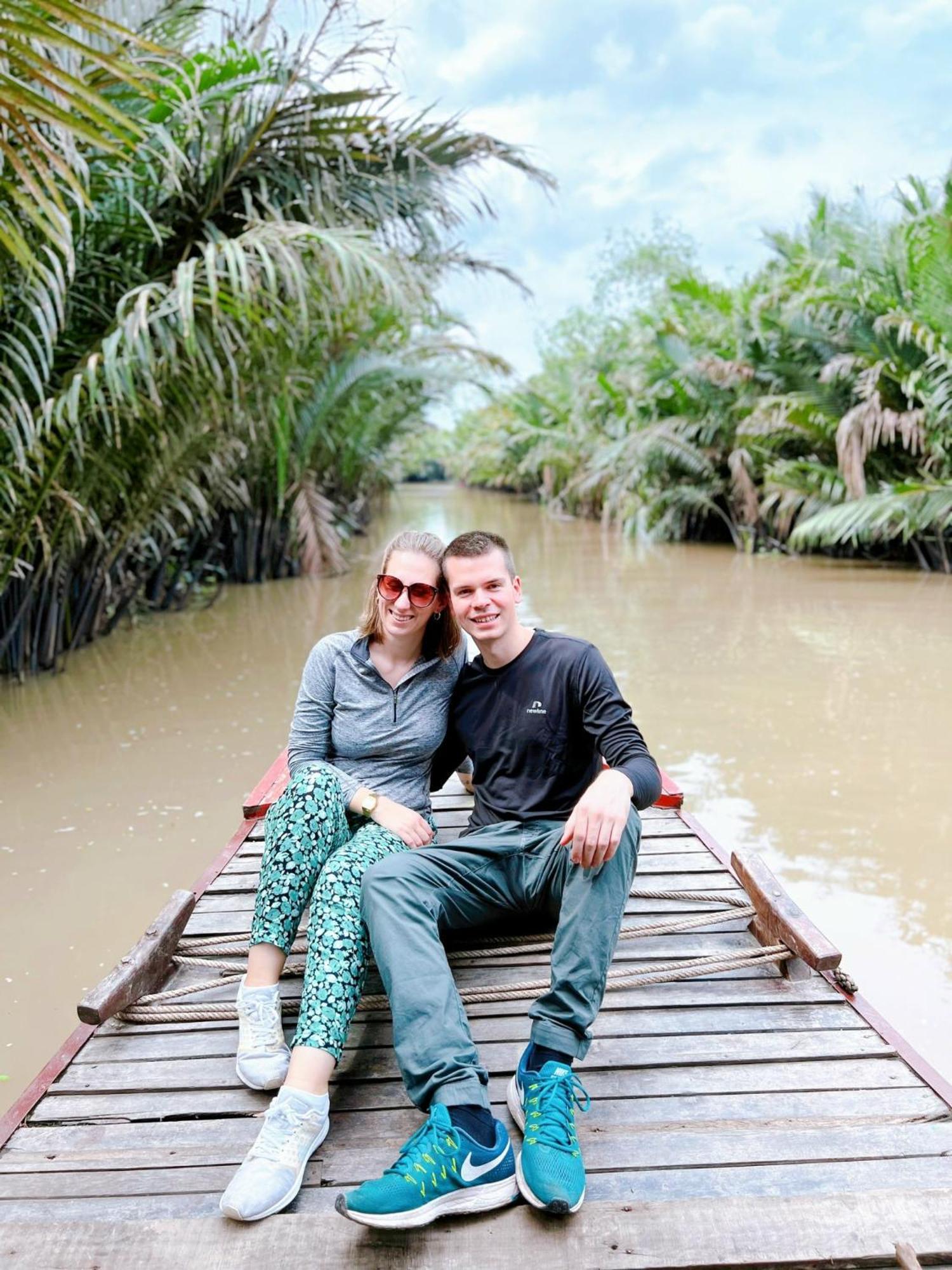 Hide Away Bungalows In Ben Tre City Extérieur photo